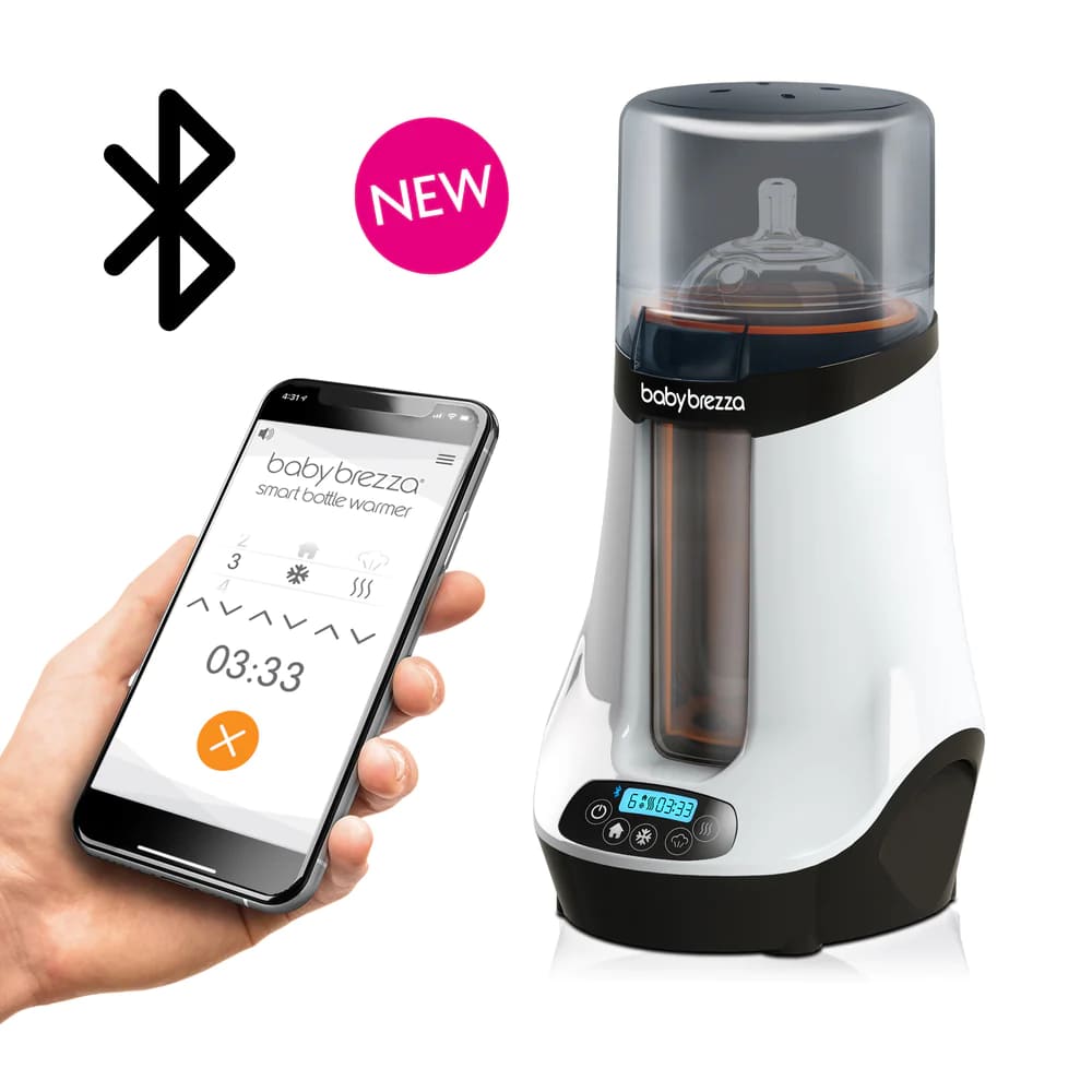 BabyBrezza Chauffe-biberon connecté – Safe + Smart Avec Bluetooth