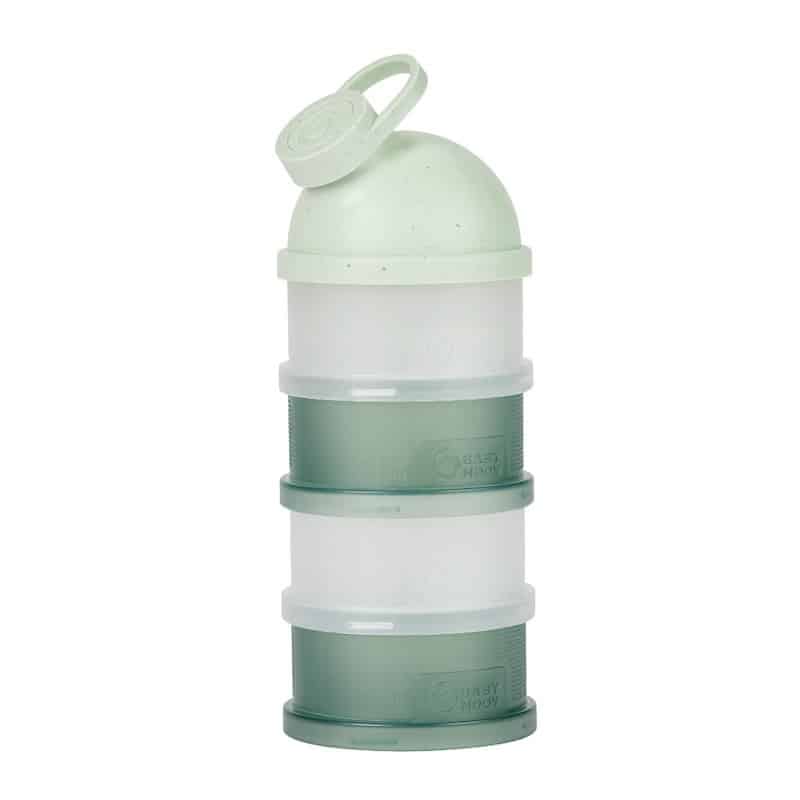 Babymoov Babydose – Boîte Doseuse Empilable pour Lait en Poudre vert