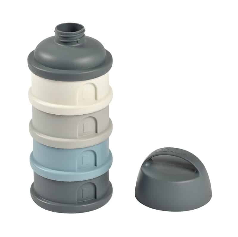 Beaba Doseur de lait Gris-Bleu
