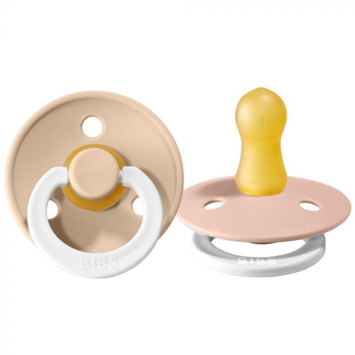 Bibs Lot de 2 Sucettes Glow Blush Vanilla 0-6 mois