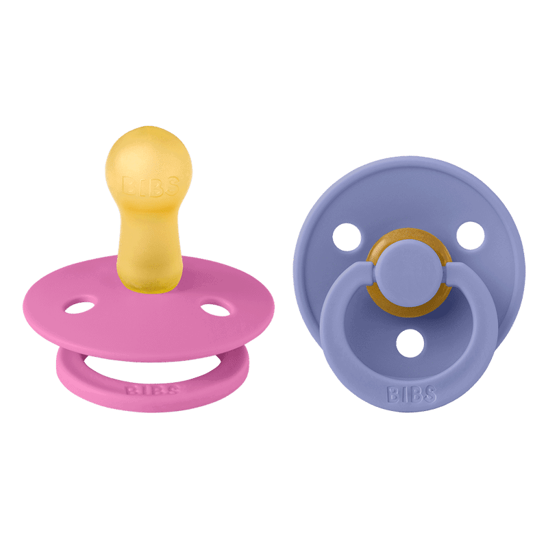Bibs Lot de 2 Sucettes Peri / Bubblegum 0-6 mois