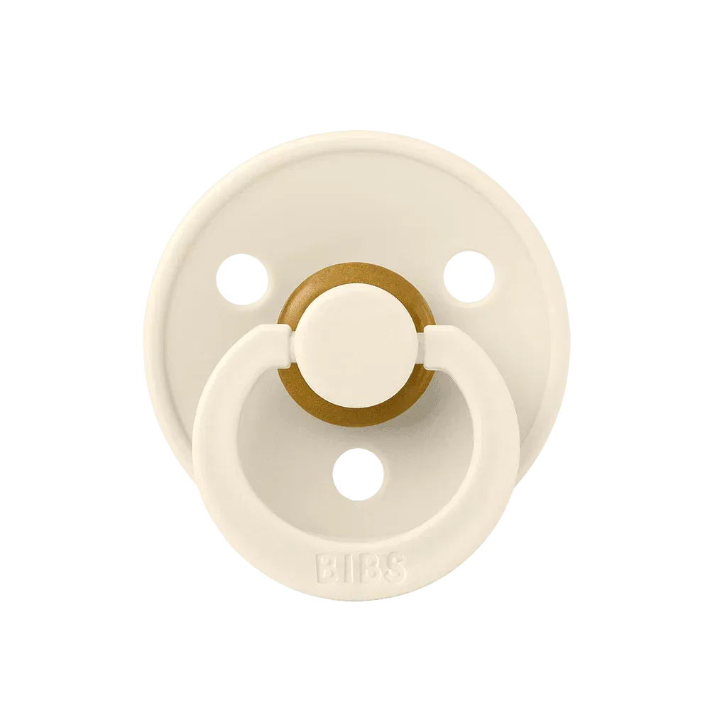 Bibs Sucette Ronde Ivory