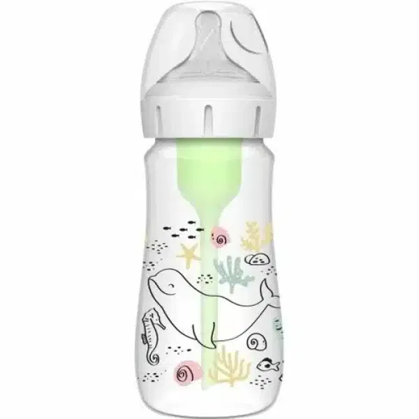 Dr. Brown’s Biberon Anti-Colique Options+ 270ml 0m+ baleine