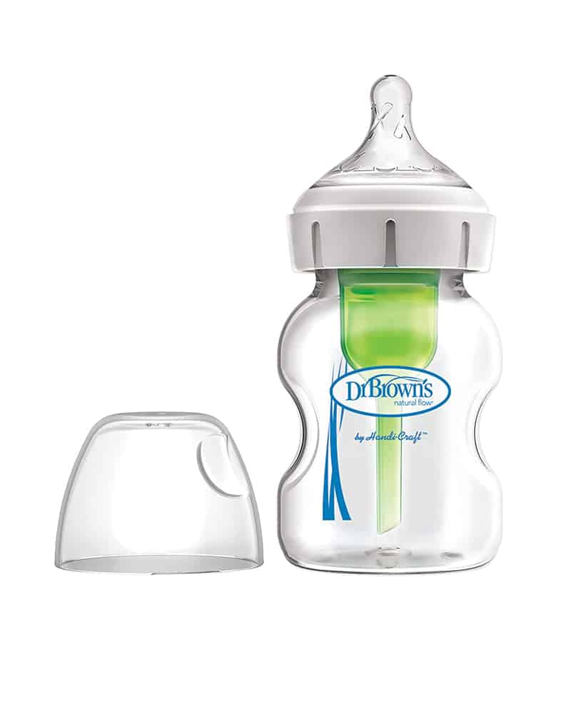 Dr. Brown’s Biberon Col Large en verre – 150ml