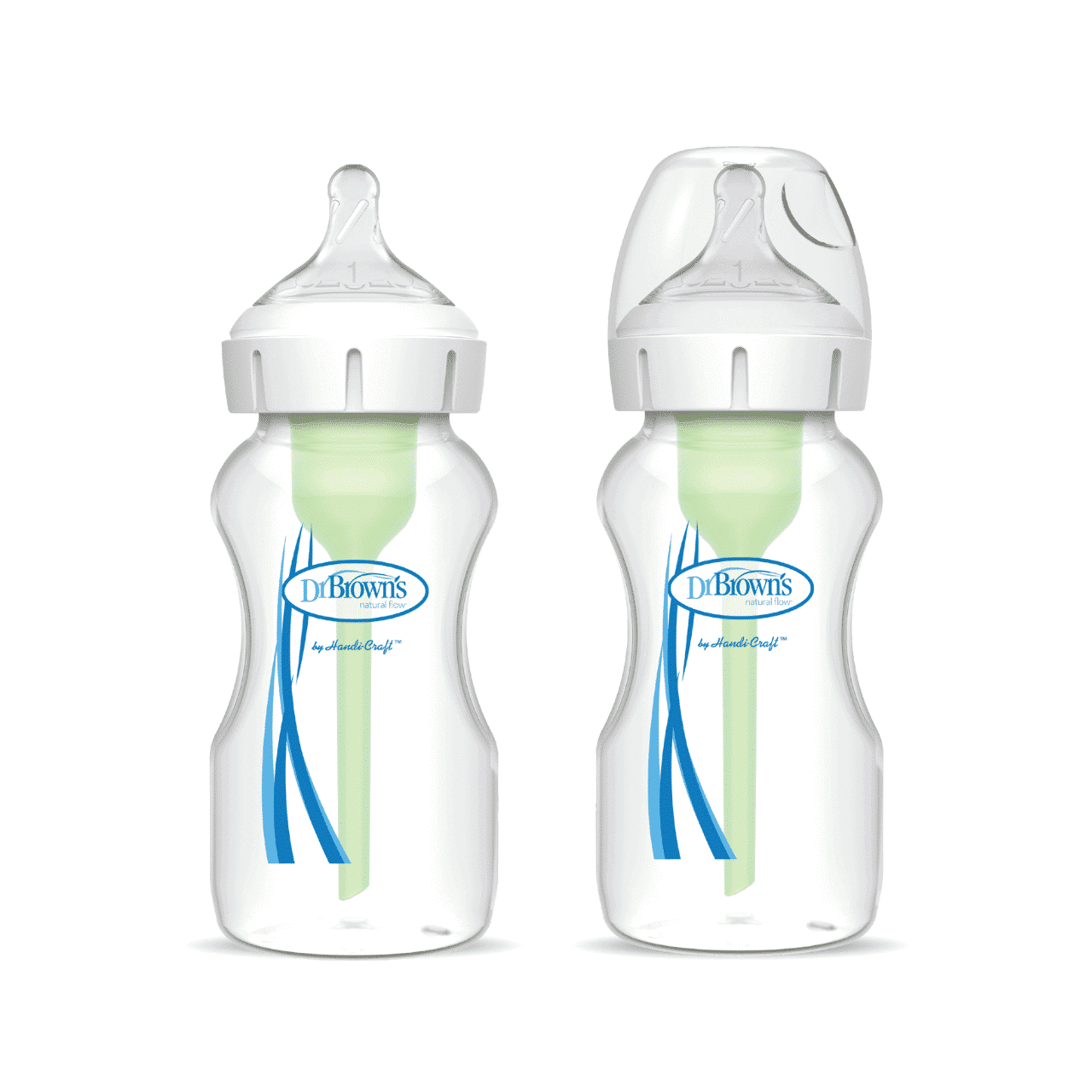 Dr. Brown’s Pack 2 biberons  Col large – 270ml