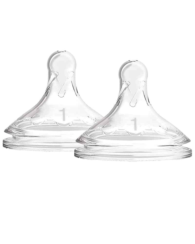 Dr. Brown’s Pack de 2 Tétines Col large L1 0m+