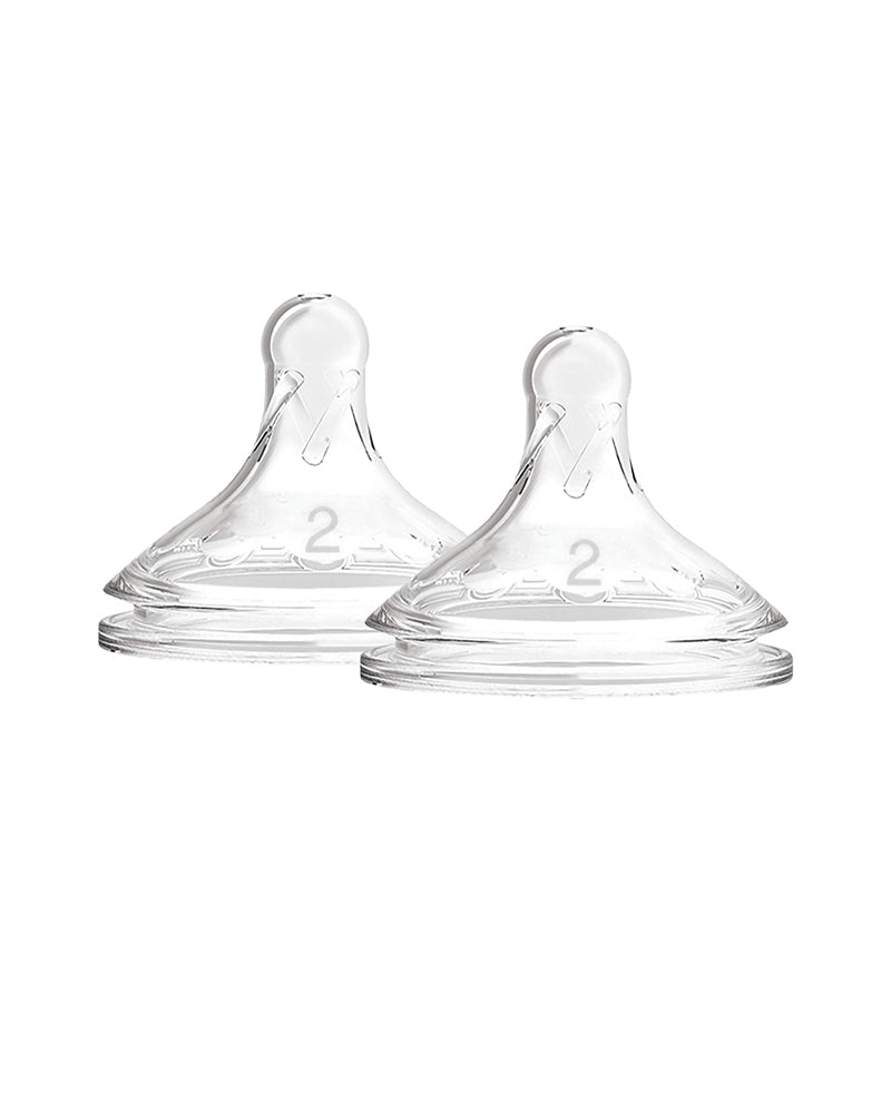 Dr. Brown’s Pack de 2 Tétines Col large L2 3m+