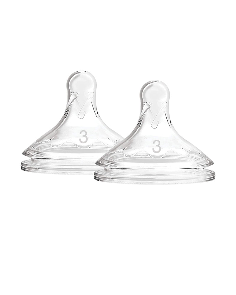 Dr. Brown’s Pack de 2 Tétines Col large L3 6m+