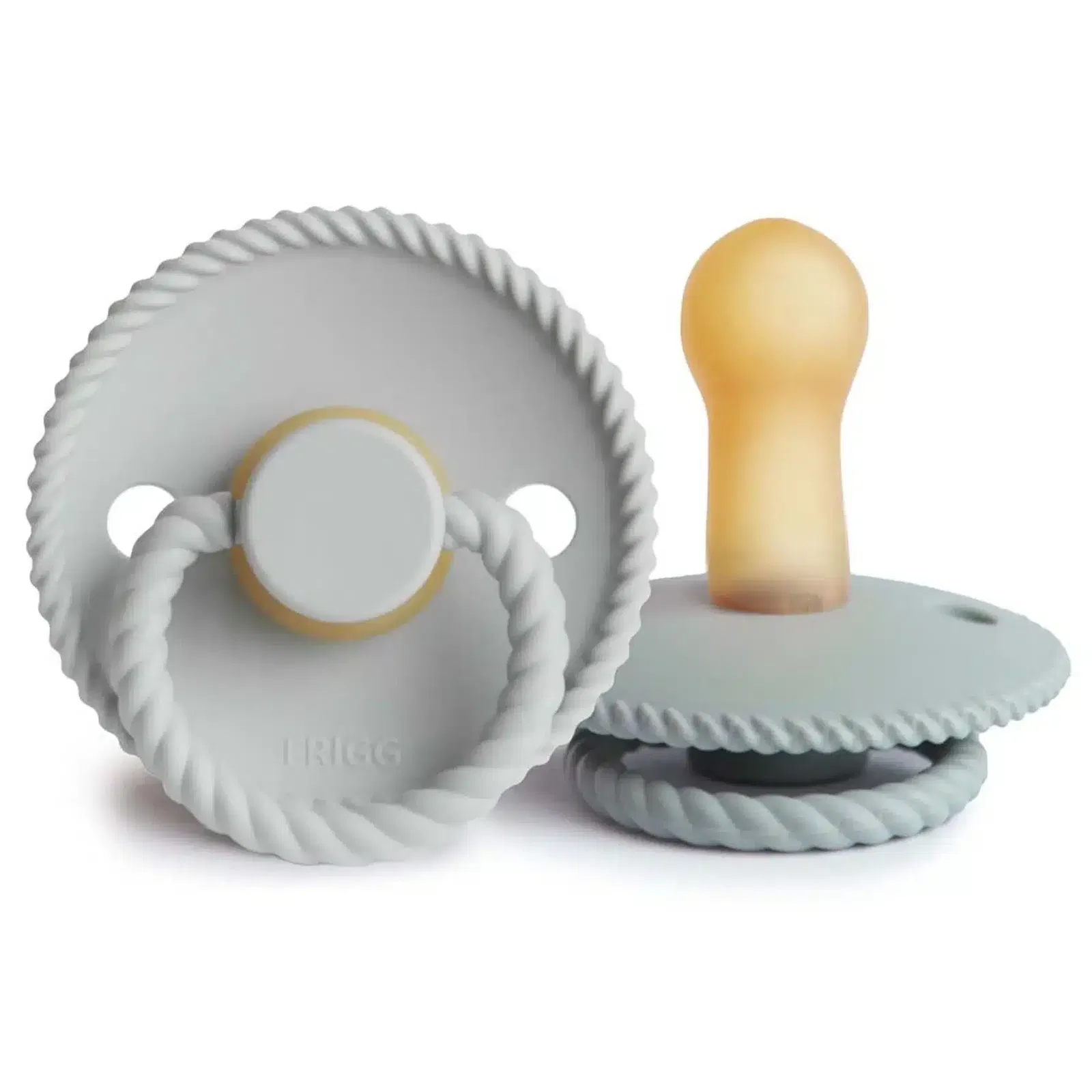 FRIGG Daisy Lot de 2 sucettes 6-18mois Bleu/Gris