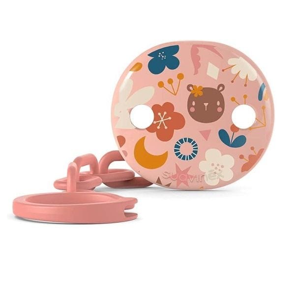 Suavinex Attache-sucette +0m – Rose