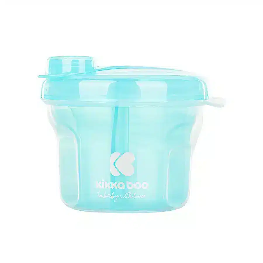 KikkaBoo Doseur Lait en poudre 2 en 1 Bleu