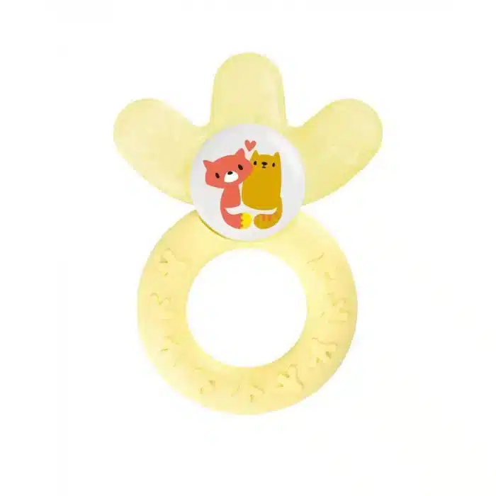 Mam Anneau de dentition réfrigérant Jaune 4m+