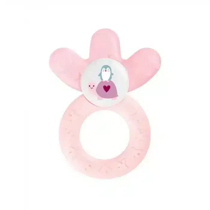 Mam Anneau de dentition réfrigérant Rose 4m+