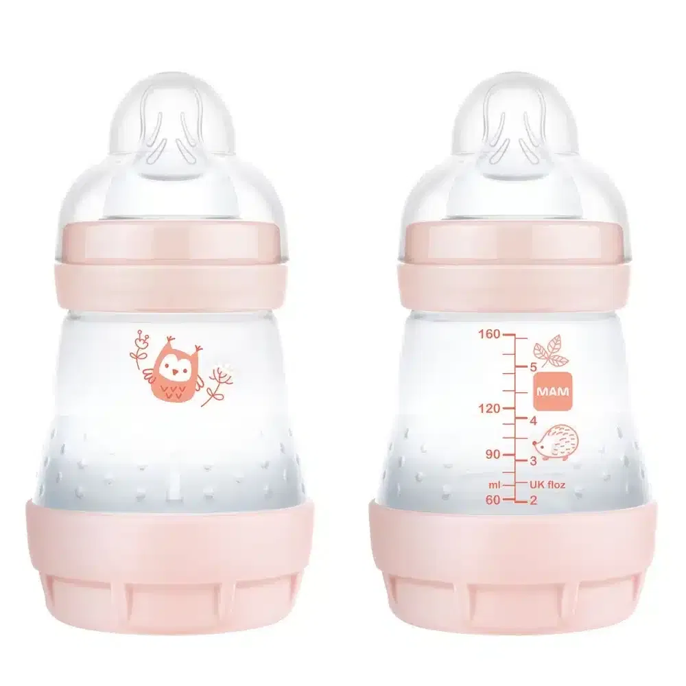 Mam Biberon Easy Start anti-colique 160ml Rose