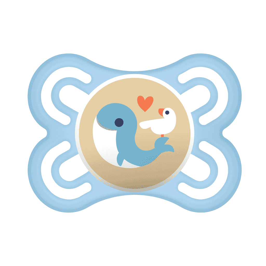 Mam Sucette Perfect 0-6mois Baleine