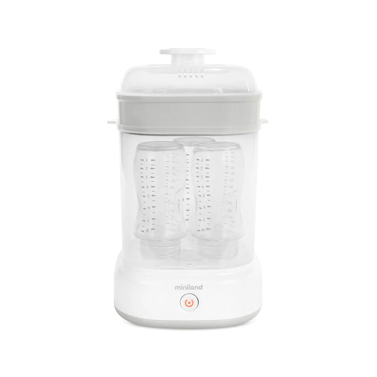 Miniland Stérilisateur compact de 5 biberons mini steamy