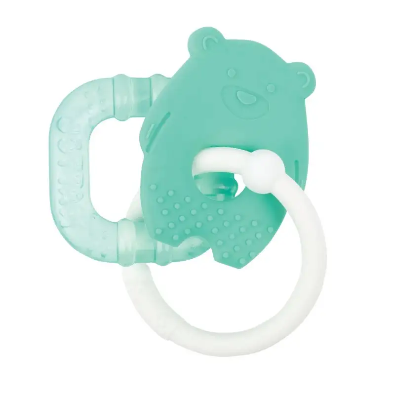Nattou Anneau Dentition Réfrigérant Silicone Vert