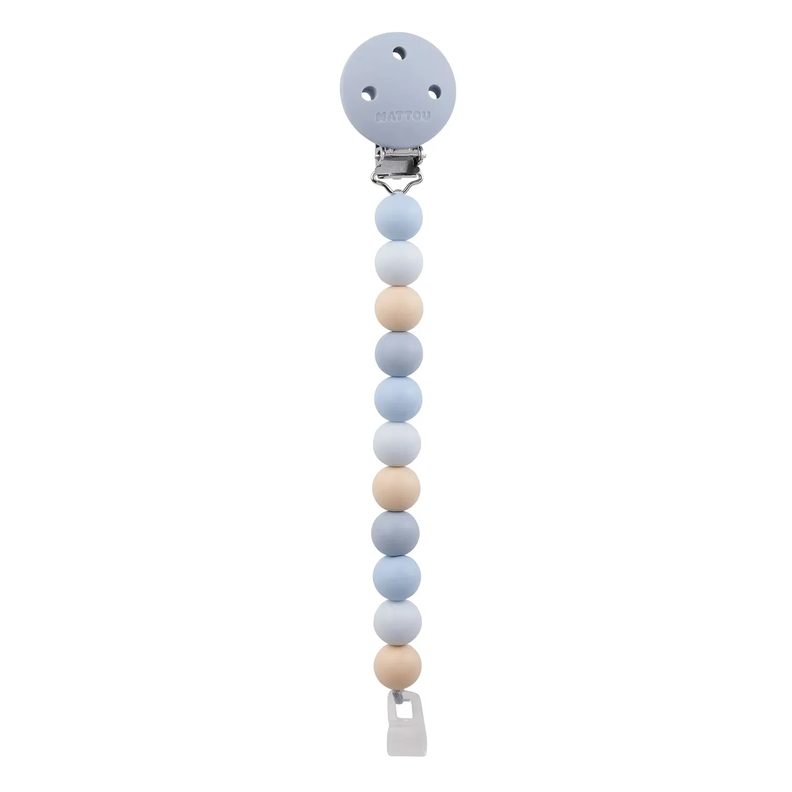 Nattou Attache tétine Multicolore Bleu