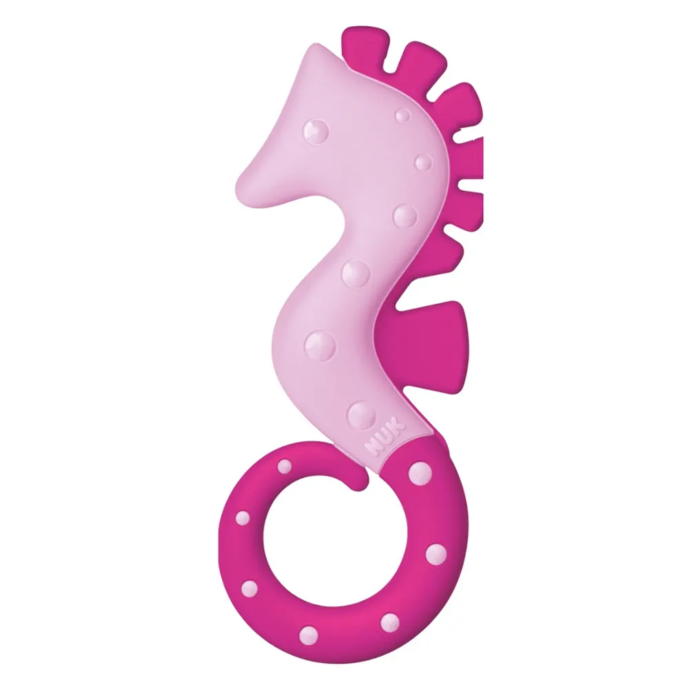 Nuk Anneau de Dentition Hippocampe Rose