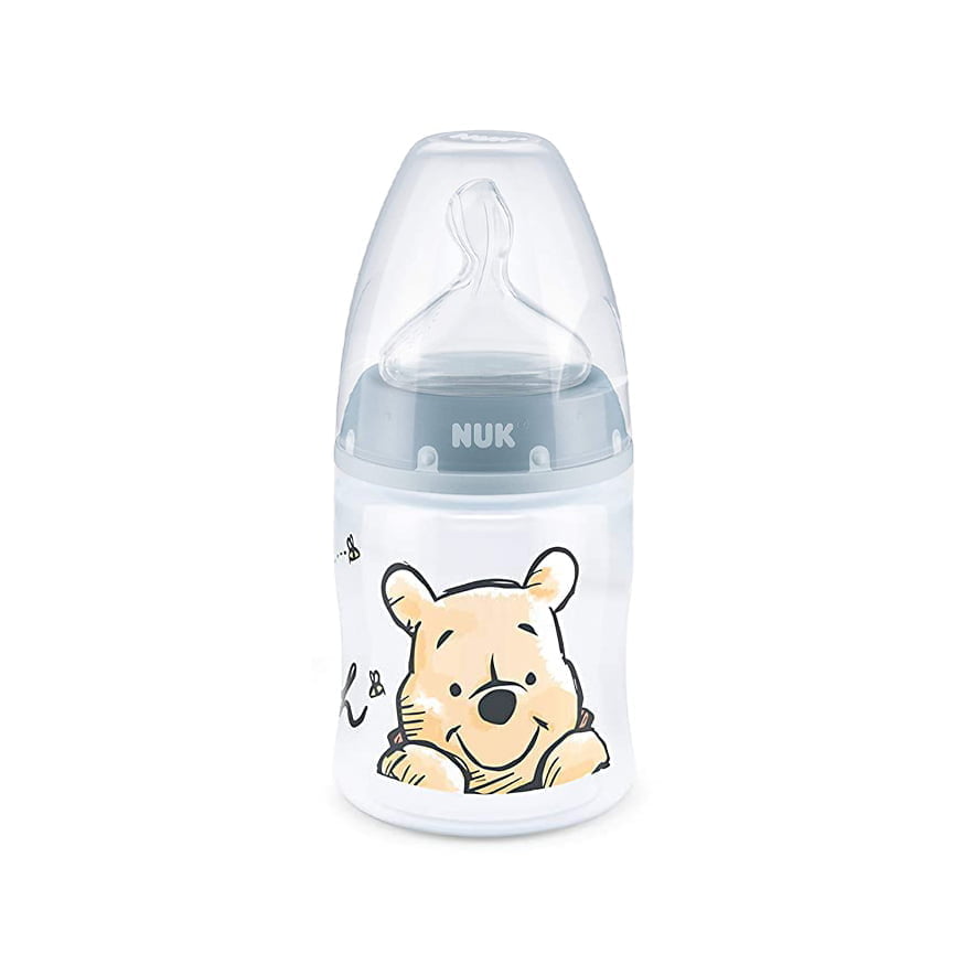Nuk Biberon first choice+ Température control 150ml 0-6mois Winnie Bleu
