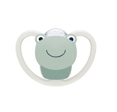 Nuk Sucette en silicone 0 à 6 mois – grenouille