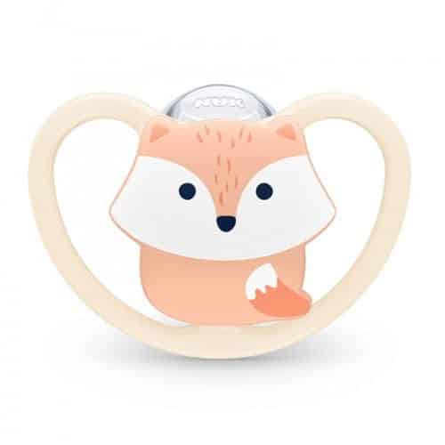 Nuk Sucette en silicone 0 à 6 mois – Renard