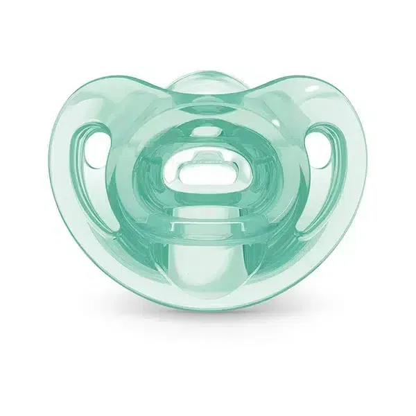 Nuk Sucette sensitive avec boite – Vert  0-6 mois
