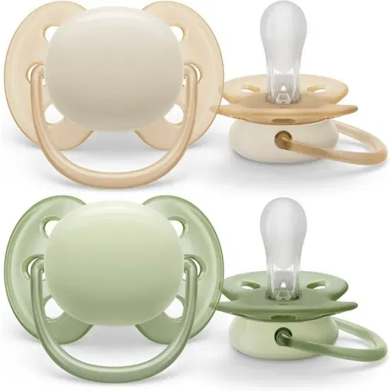 Philips Avent Sucettes Ultra Soft Coloris Mixte 0-6 Mois