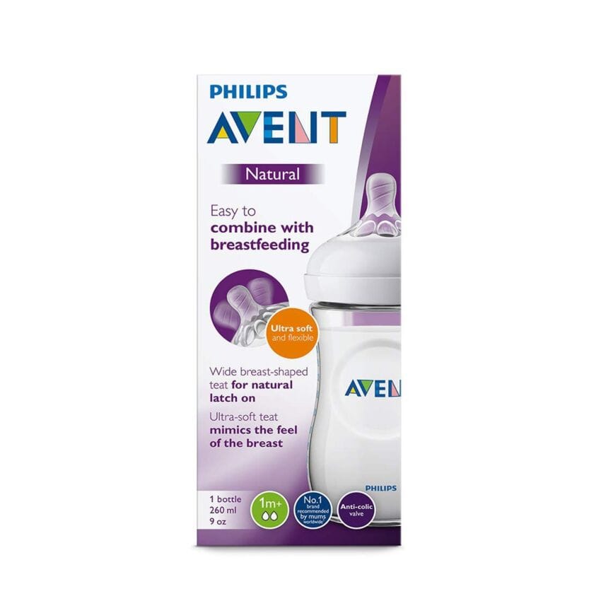 Philips Avent Biberon natural 260ml 1m+