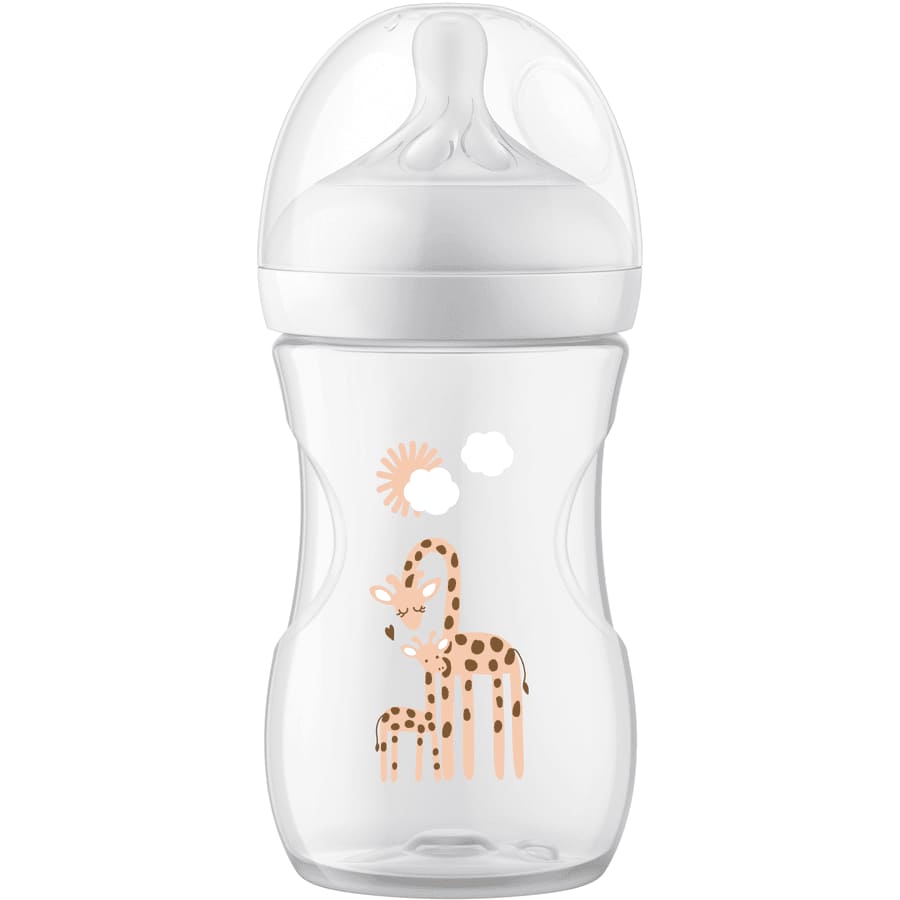 Philips Avent Biberon Natural Réponse Girafes 260ml