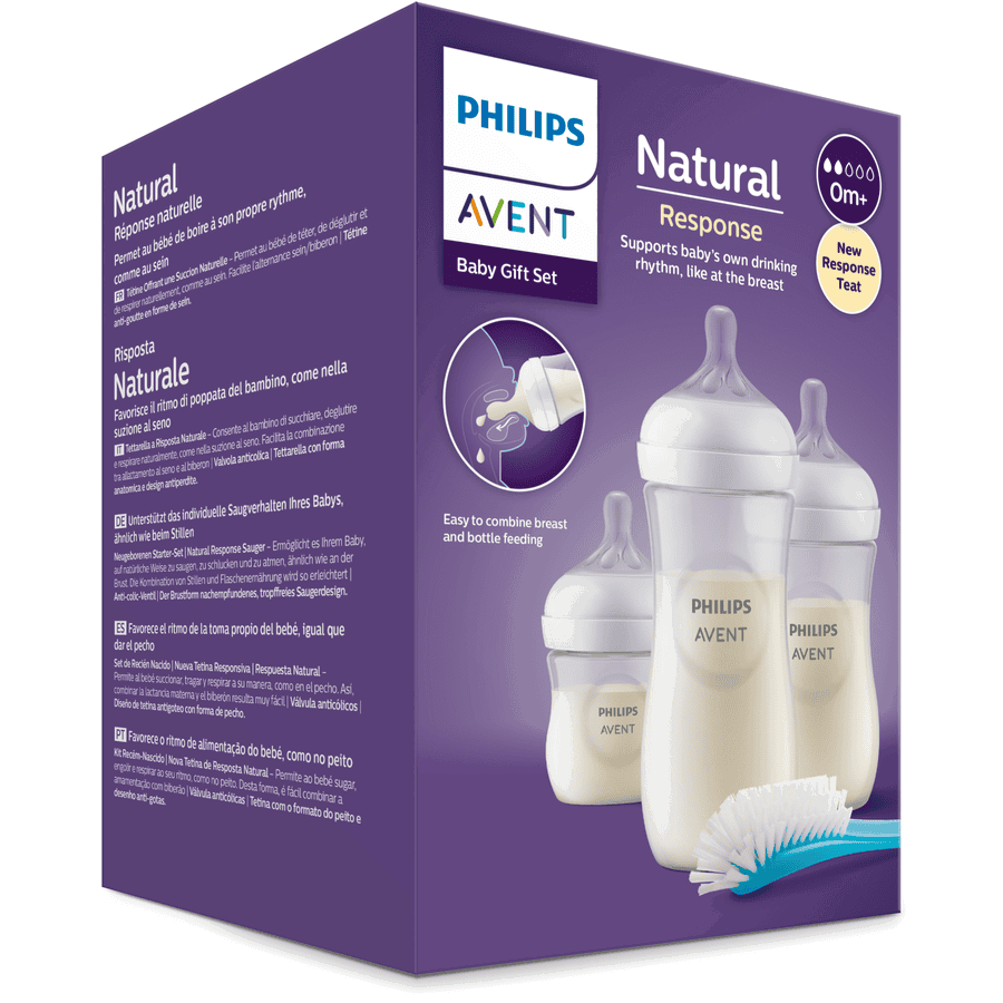 Philips Avent Coffret naissance biberon Natural Response