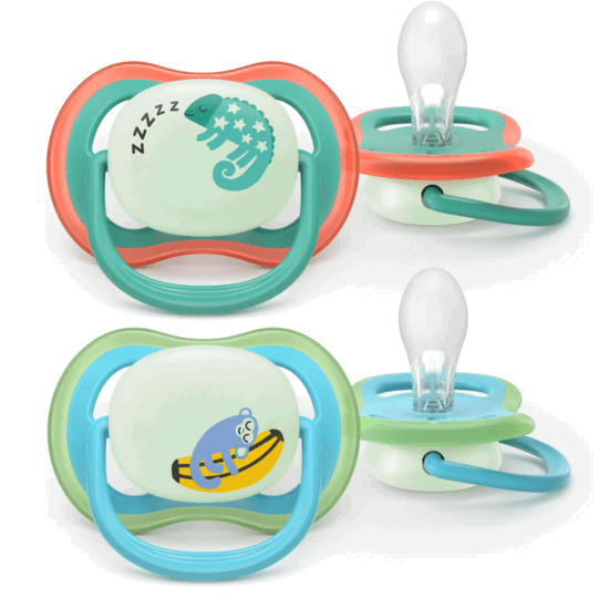 Philips Avent Sucette Ultra Air Night 6-18m – Animaux
