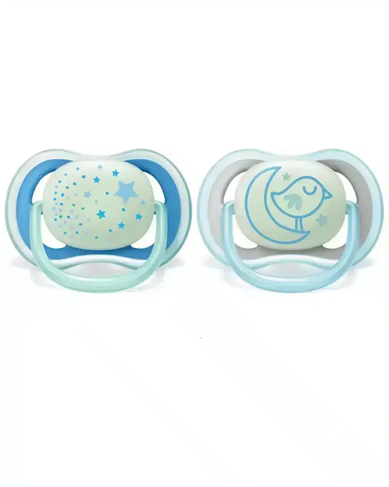 Philips Avent Sucette Ultra Air Night 6-18m Garçon