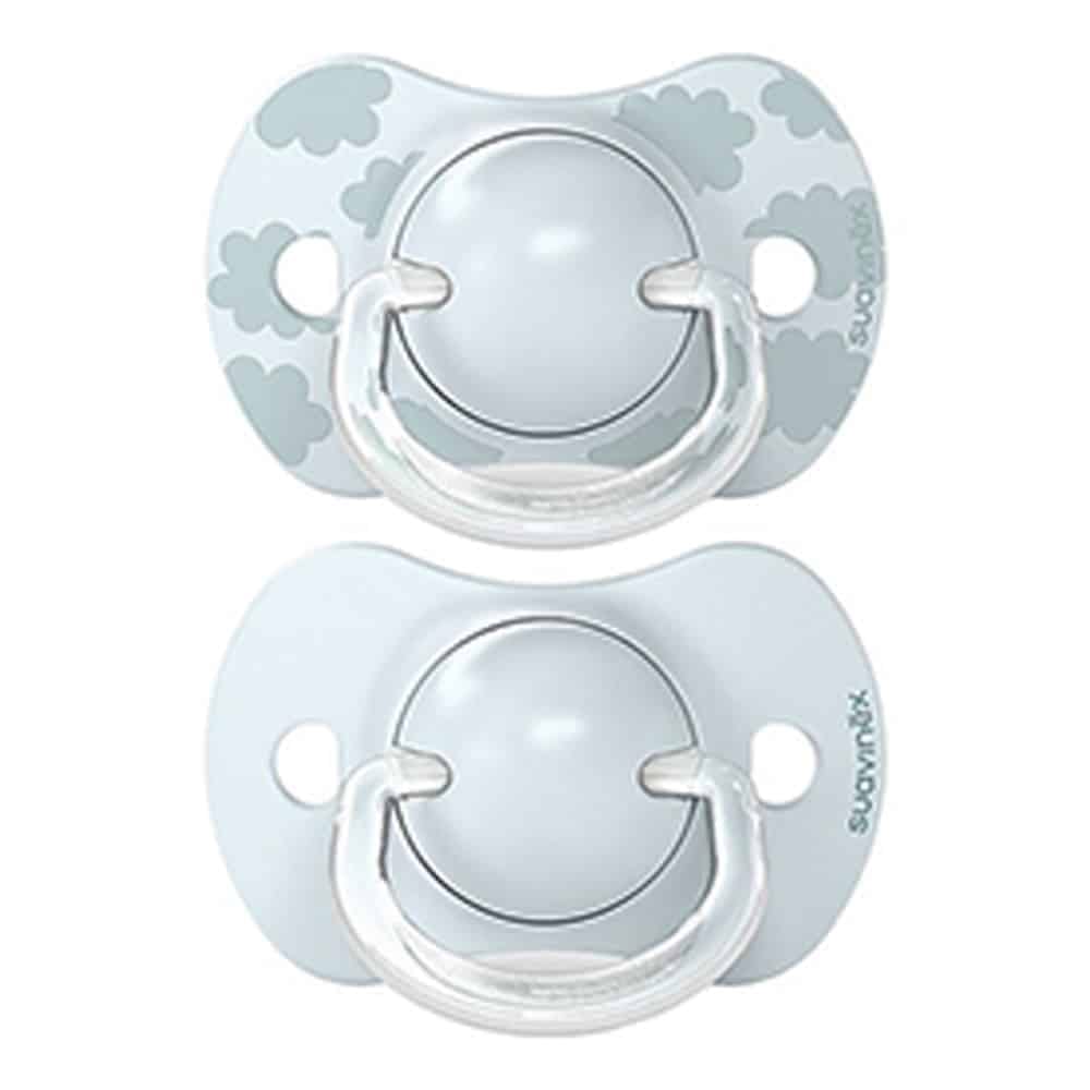 Suavinex 2 Sucettes SX Pro 0-6 mois Bleu