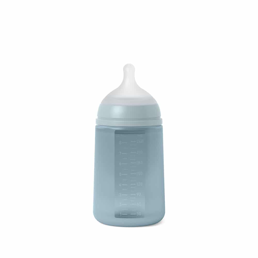 Suavinex Biberon Silicone Bleu 240ml