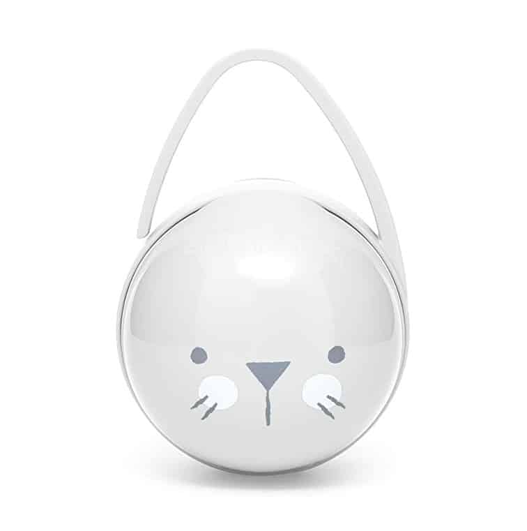 Suavinex Boite à sucettes Duo Hygge Baby Gris