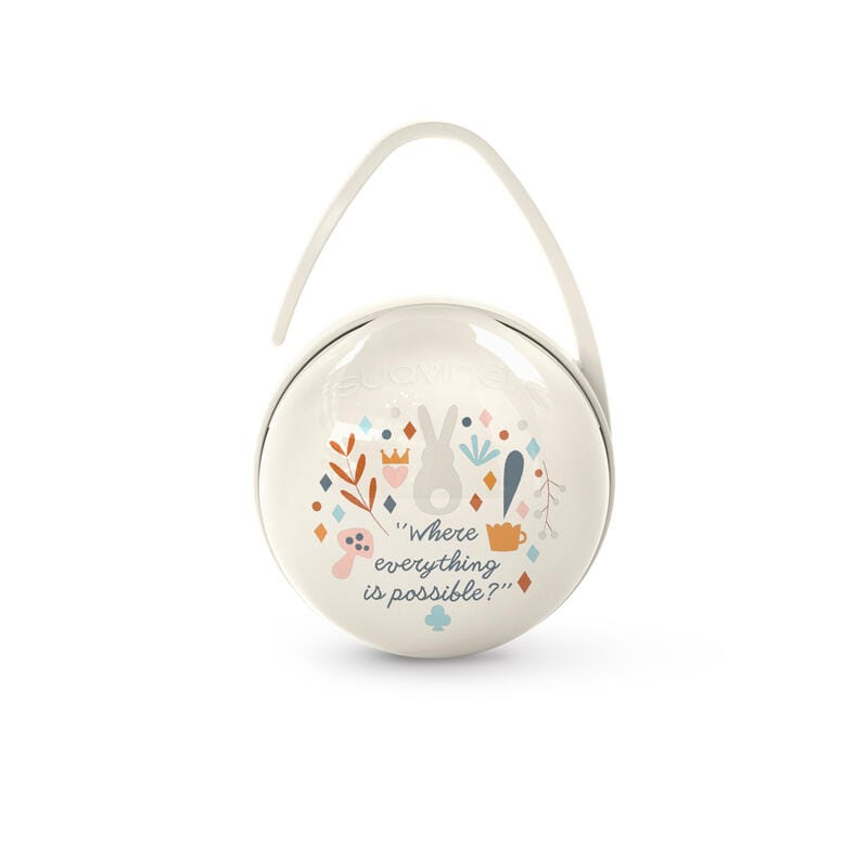 Suavinex Boite à sucettes Duo Wonderland Beige