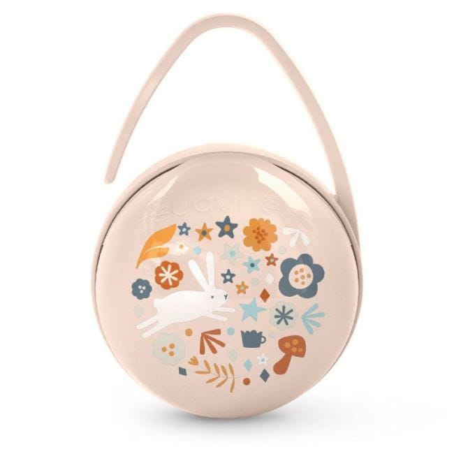 Suavinex Boite à sucettes Duo Wonderland Rose
