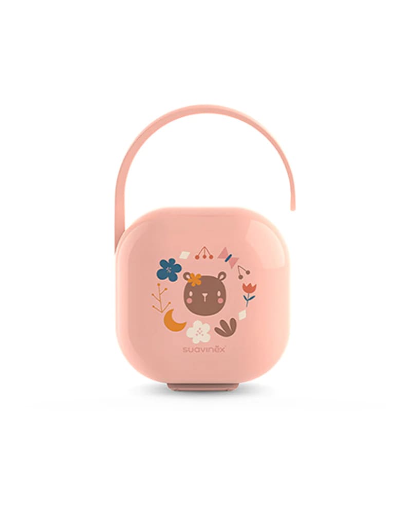 Suavinex Boîte à Sucettes Rose