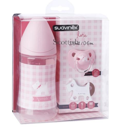 Suavinex Coffret naissance Scottish Rose (3 pièces)