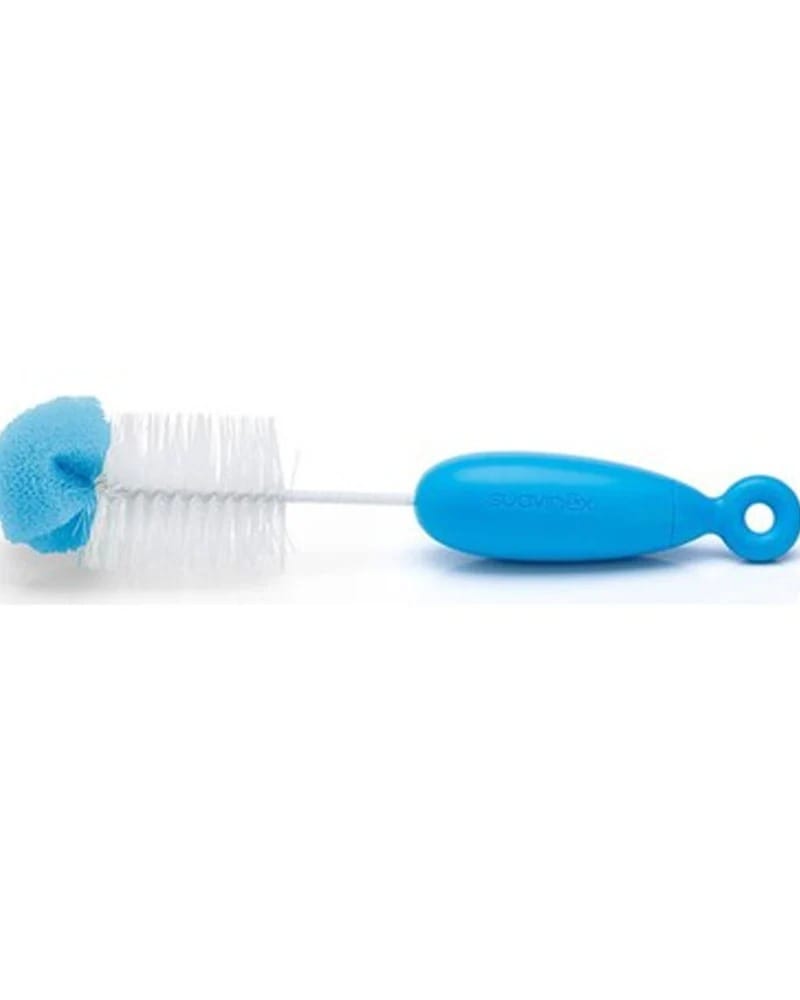 Suavinex Goupillon 2‑en‑1 Bleu