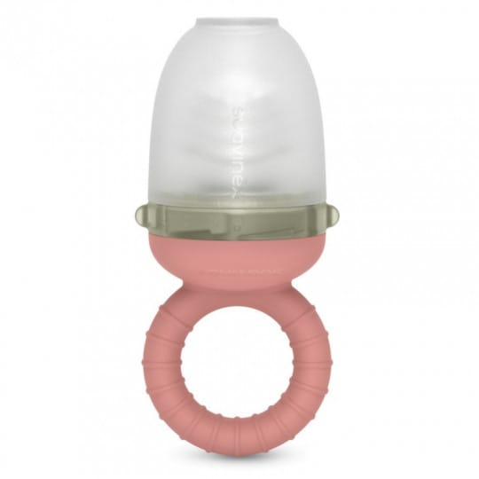 Suavinex Sucette grignoteuse anti-étouffement 6mois+ – Rose