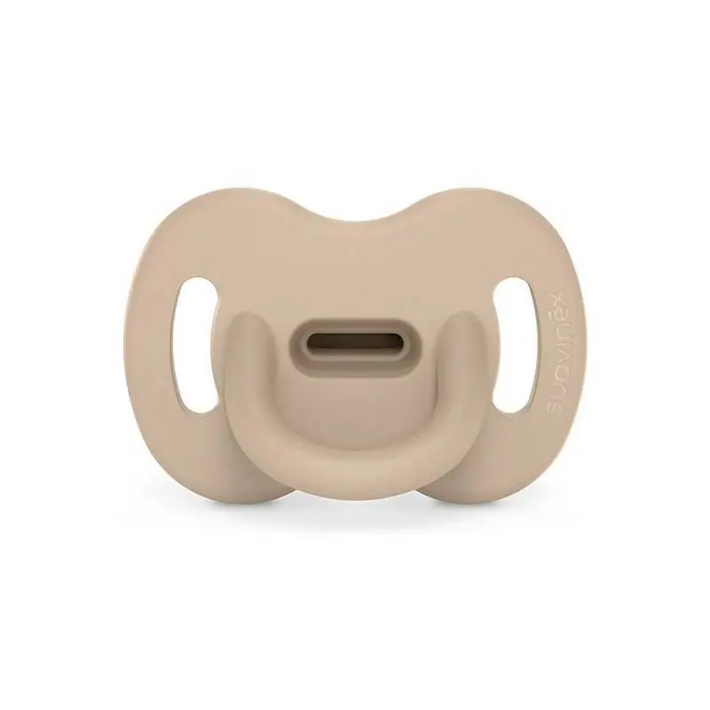 Suavinex Sucette Silicone 6-18 mois Beige