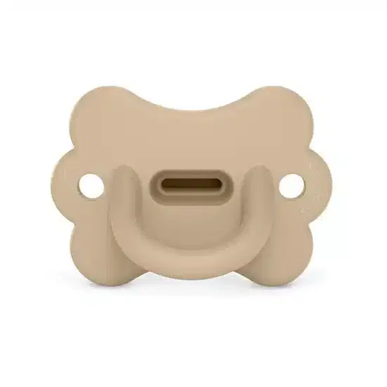 Suavinex Sucette silicone Butterfly 0-6 mois Beige