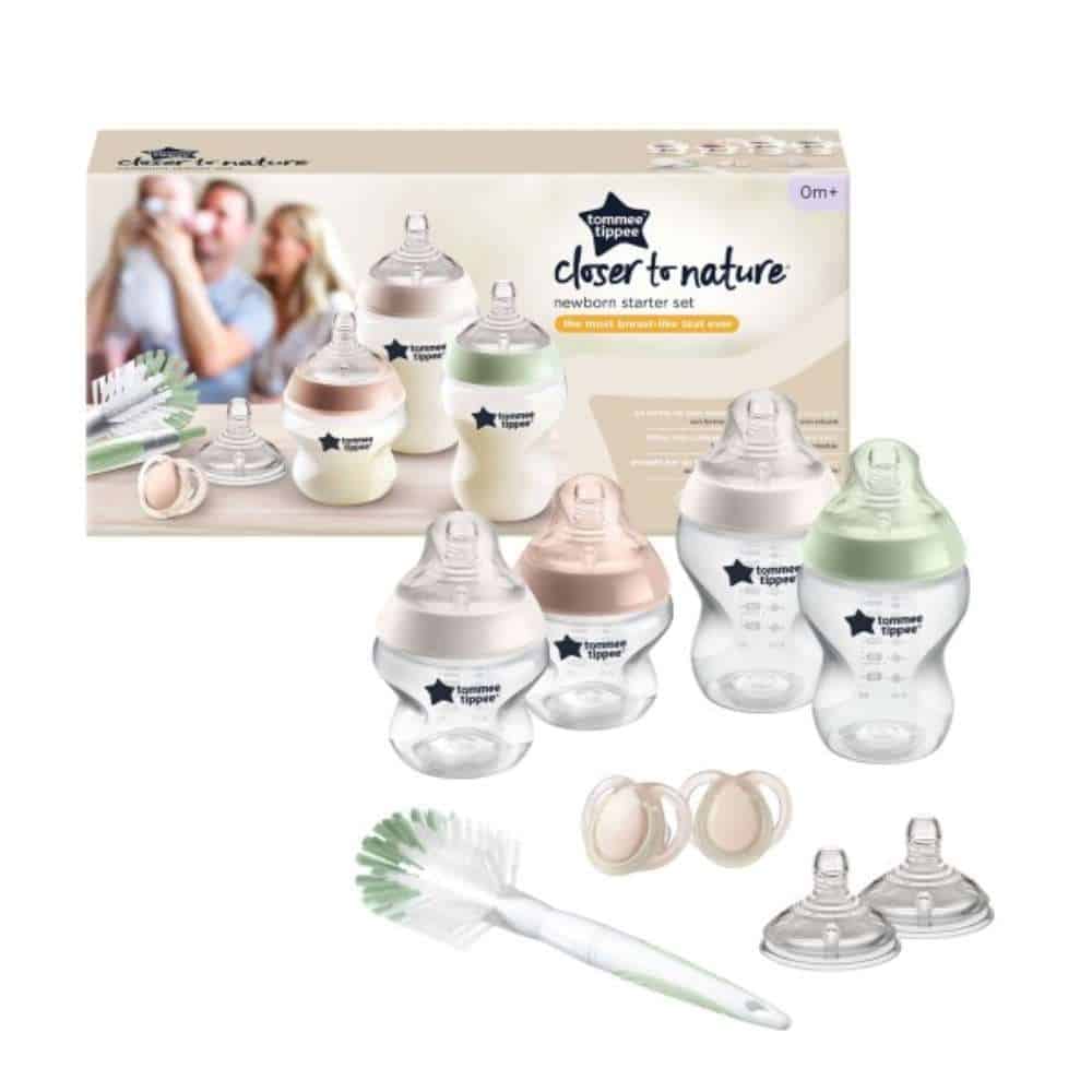 Tommee Tippee Coffret Naissance Biberons Closer to Nature Blanc