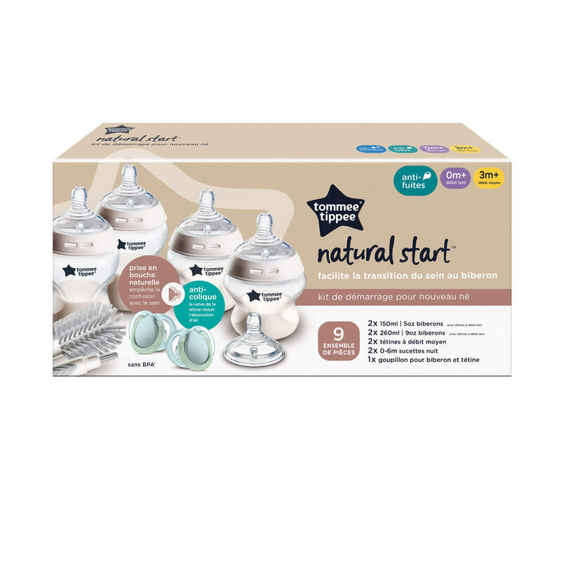 Tommee Tippee Coffret Naissance Natural Start Blanc
