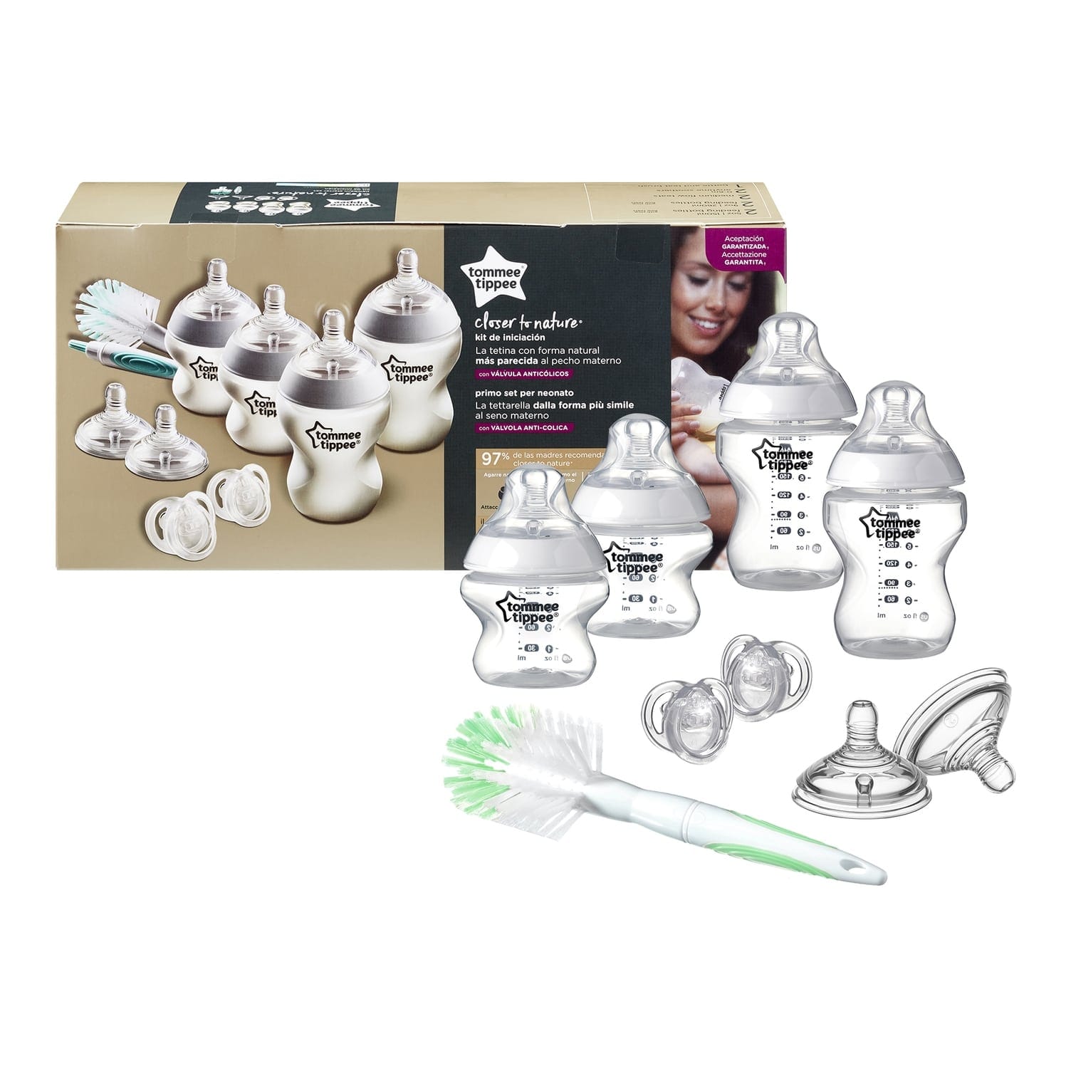 Tommee Tippee Kit de naissance Closer to Nature Blanc