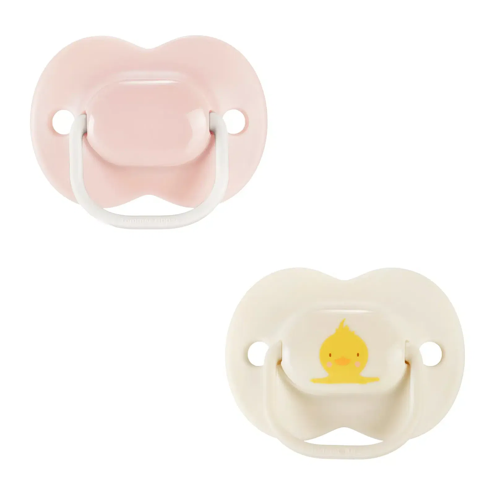 Tommee tippee Lot de 2 sucettes symétriques 0-6m Rose