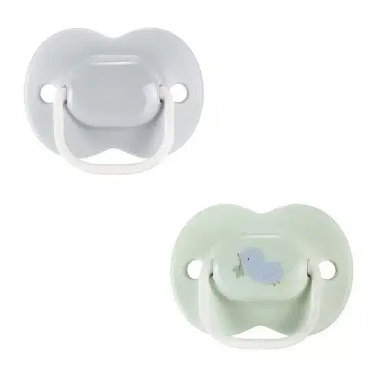 Tommee Tippee Lot de 2 sucettes symétriques 0-6m Vert