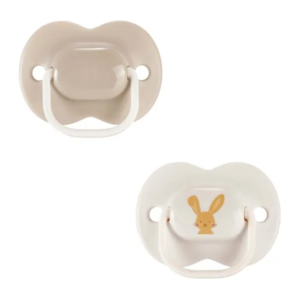 Tommee tippee Lot de 2 sucettes symétriques 6-18m rose